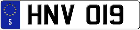nummerbord landen